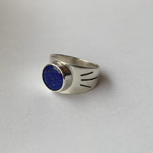 Load image into Gallery viewer, Lapis and Silver
