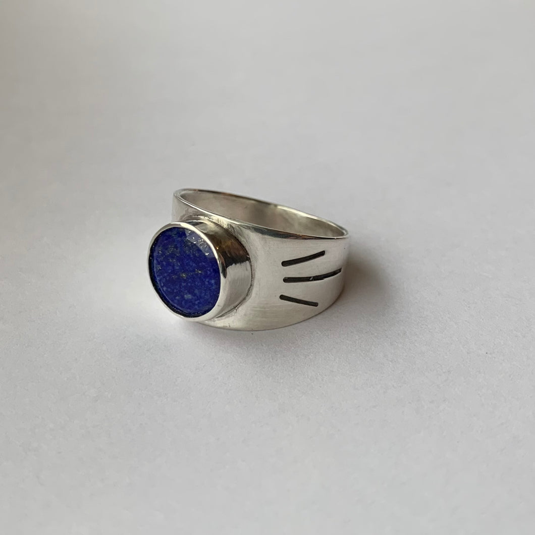Lapis and Silver