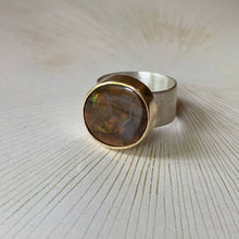 Load image into Gallery viewer, Bi-Metal Fire Agate

