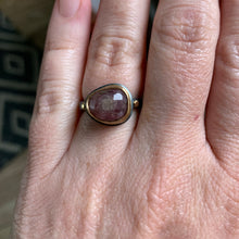 Load image into Gallery viewer, Pink Tourmaline and 14k Gold Ring

